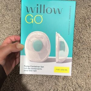 Willow Teal and Yellow Pump Container Box